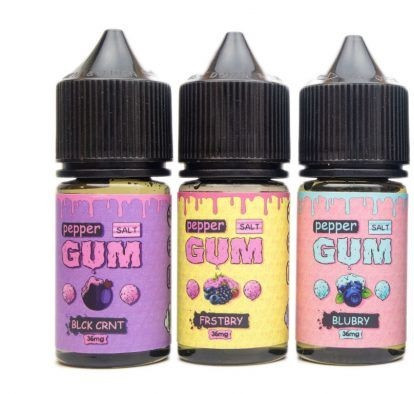 Жидкость PEPPER GUM salt 30 мл strong