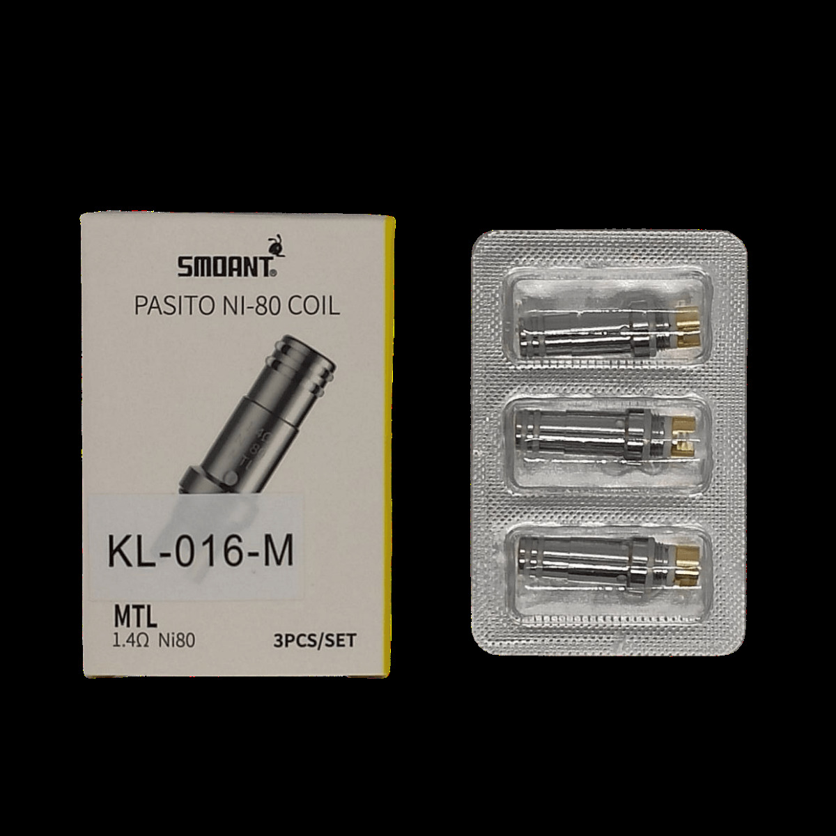 Испаритель SMOANT PASITO NI-80 COIL 1.4 (3шт в упаковке)