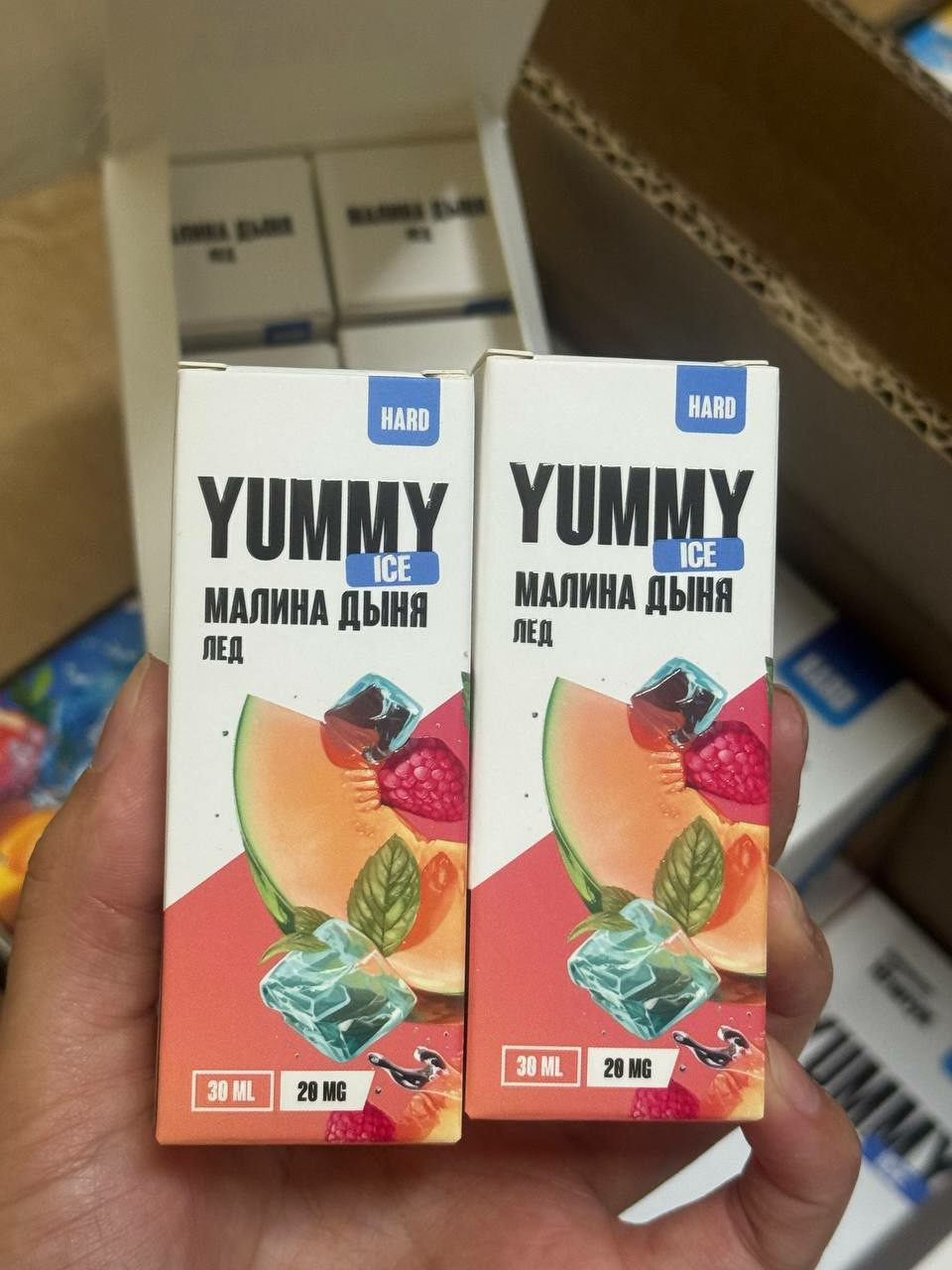 Жидкость YUMMY ICE [30ML 20MG HARD]